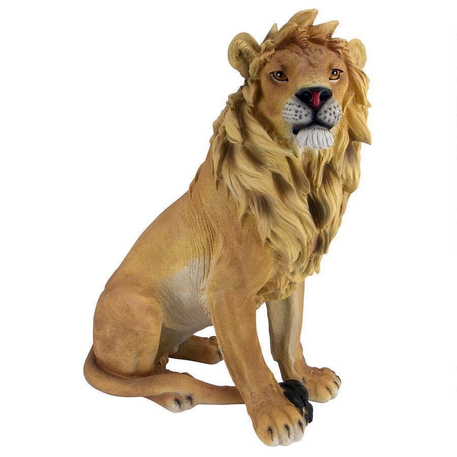定番正規品 ヤフオク! - 百獣の王 ライオン 彫像 彫刻/ 獅子 ガーデン サ... 超歓迎お得
