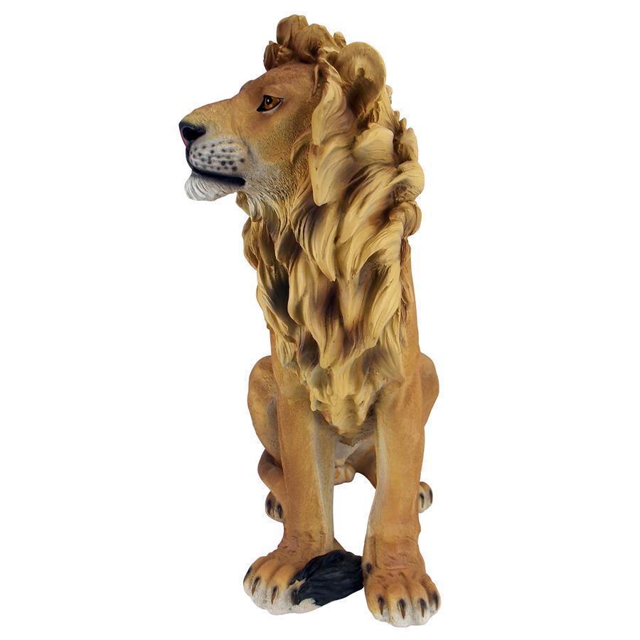 定番正規品 ヤフオク! - 百獣の王 ライオン 彫像 彫刻/ 獅子 ガーデン サ... 超歓迎お得