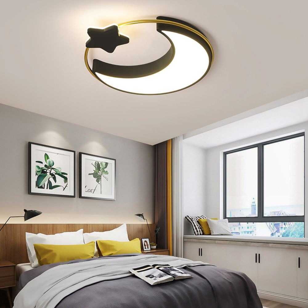 大特価 LEDシーリングライト リビング照明 ダイニング照明 寝室照明 天井照明 星月型 LED対応