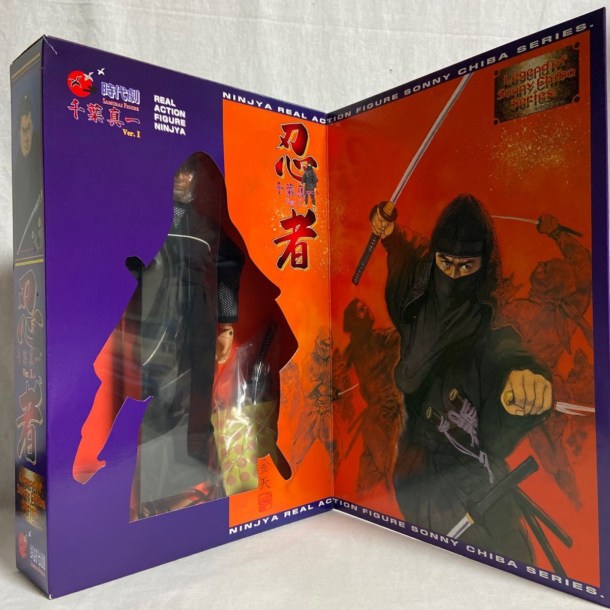  одобрено документы распроданный Arflex 1/6 историческая драма ninja Chiba подлинный один Ver.Ⅰ настоящий action фигурка NINJA Sonny Chiba половина магазин редкость легенда серии 