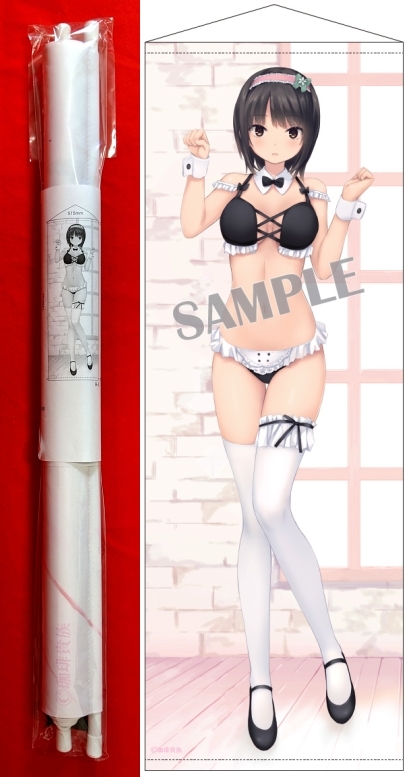 【未開封 送料無料☆】 珈琲貴族 先生 ロングタペストリー 青山メイド 妄想 Ver. 青山 メイド タペストリー 美少女 絵師 イラストレーター