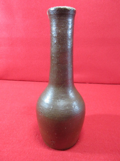ヤフオク 初だし品 備前焼 花瓶 花器 一輪挿し 広島発送 ヤフオク 初だし品 備前焼 花瓶 花器 一輪挿し 広島発送