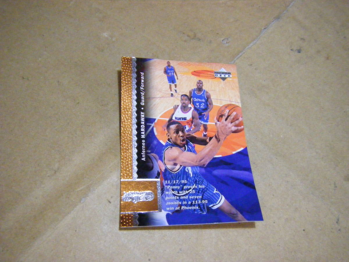 NBA バスケットボールカードUPPER DECK CARD ANFERNEE HARDAWAY アン