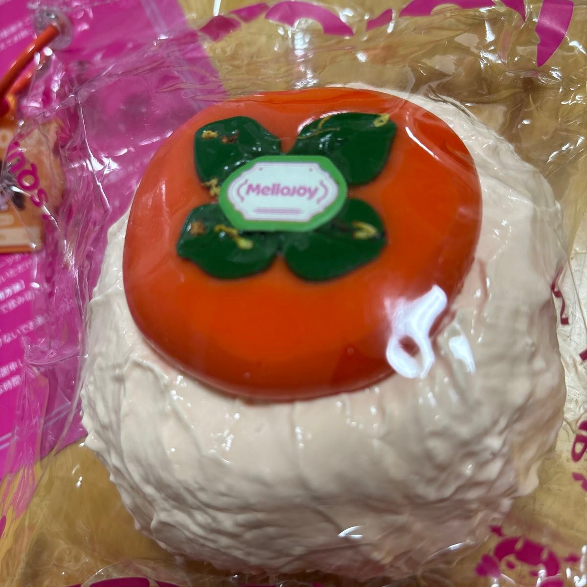 mellojoy大福 カキ 柿 メロジョイ スクイーズ 大福シリーズ オレンジ