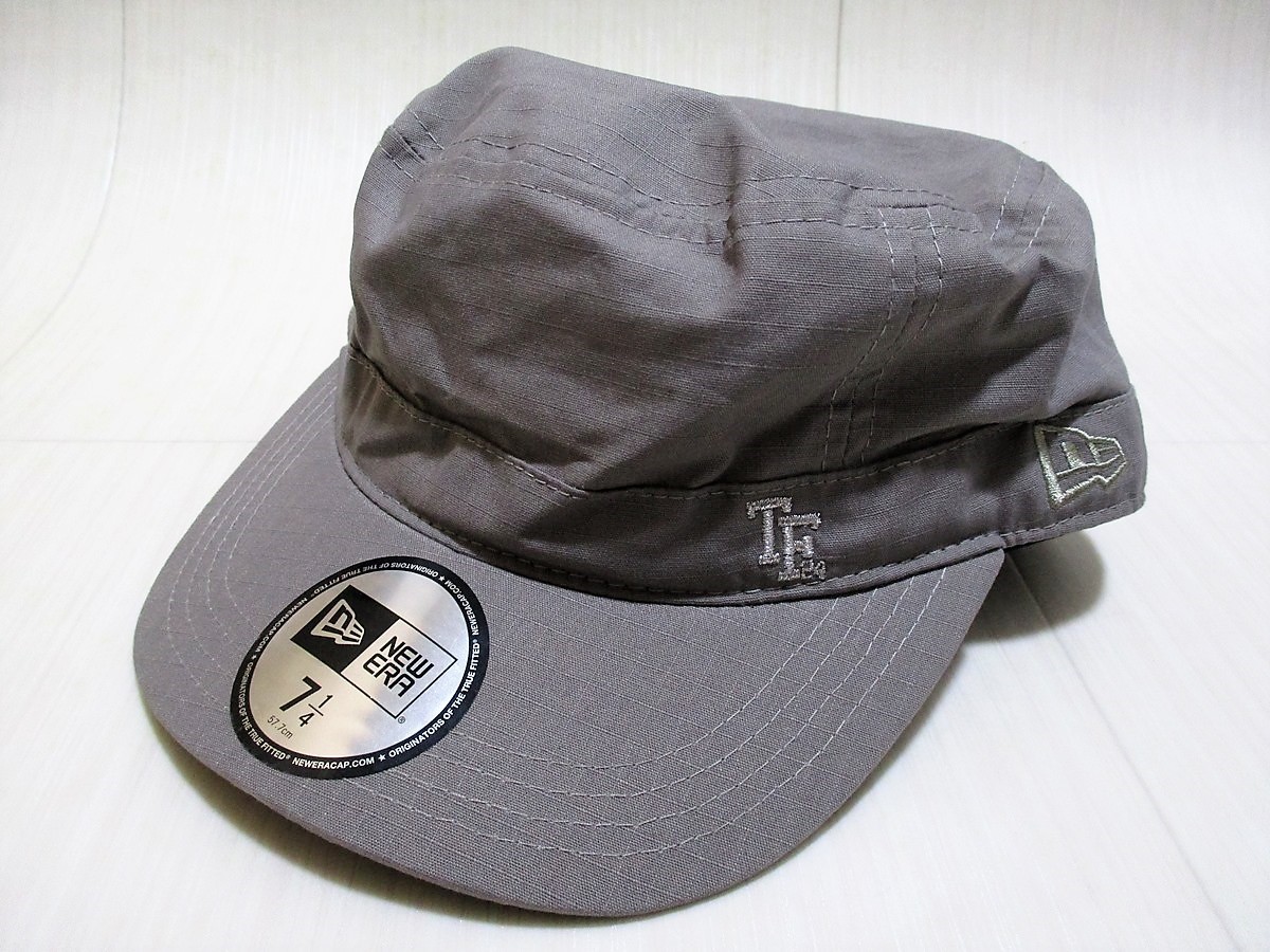 [bjk]/ 未使用品 /『24karats×NEWERA TF24 ワークCAP / 57.7cm』/ ニューエラ / ワークキャップ / カーキ色_画像1