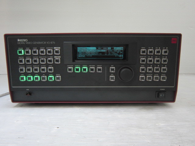 ヤフオク! - ASTRO デジタルビデオ信号発生器 VG-876 (09...