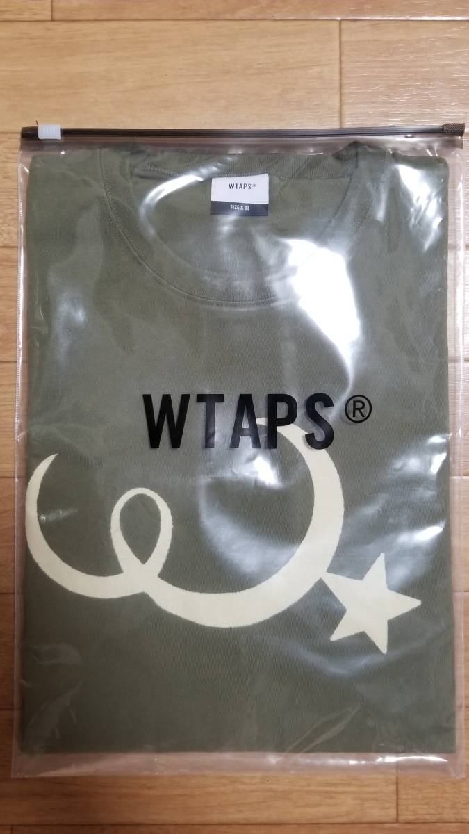 新品未開封♪【L】WTAPS WISH SS TEE.COTTON OLIVE DRAB www