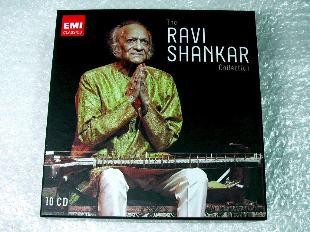 ラヴィ シャンカール全集CD10枚組BOX/The Ravi Shankar Collection/シタール地球交響曲ビートルズ/唯一の集大成BOX全集!! 超名盤!!レア極美