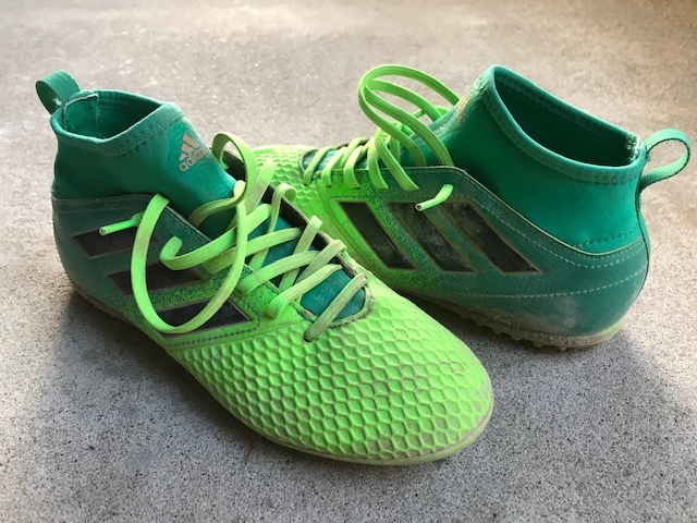 US5.0 23.5cm ADIDAS サッカー トレシュー トレーニング シューズ プレデター 足首 サポート ハイカット フットボール フットサル NIKE_画像1