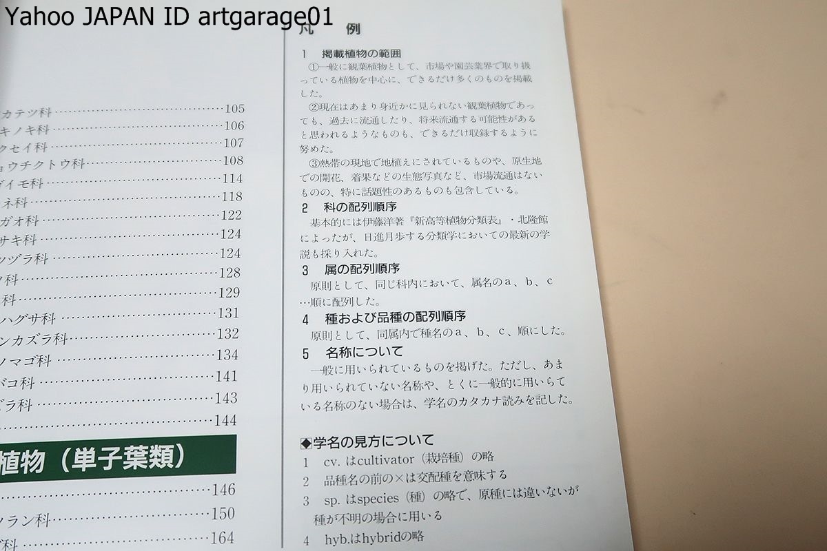 熱帯花木と観葉植物図鑑/観葉植物として市場や園芸業界で取り扱っている植物を中心に多くのものを掲載・一目で解る様に現地の写真を使用_画像3