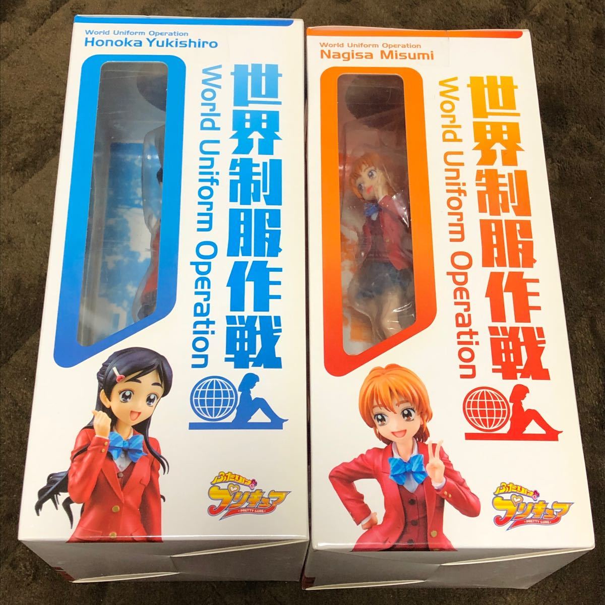 新品 未開封 プリキュア フィギュア なぎさ ほのか 世界制服作戦