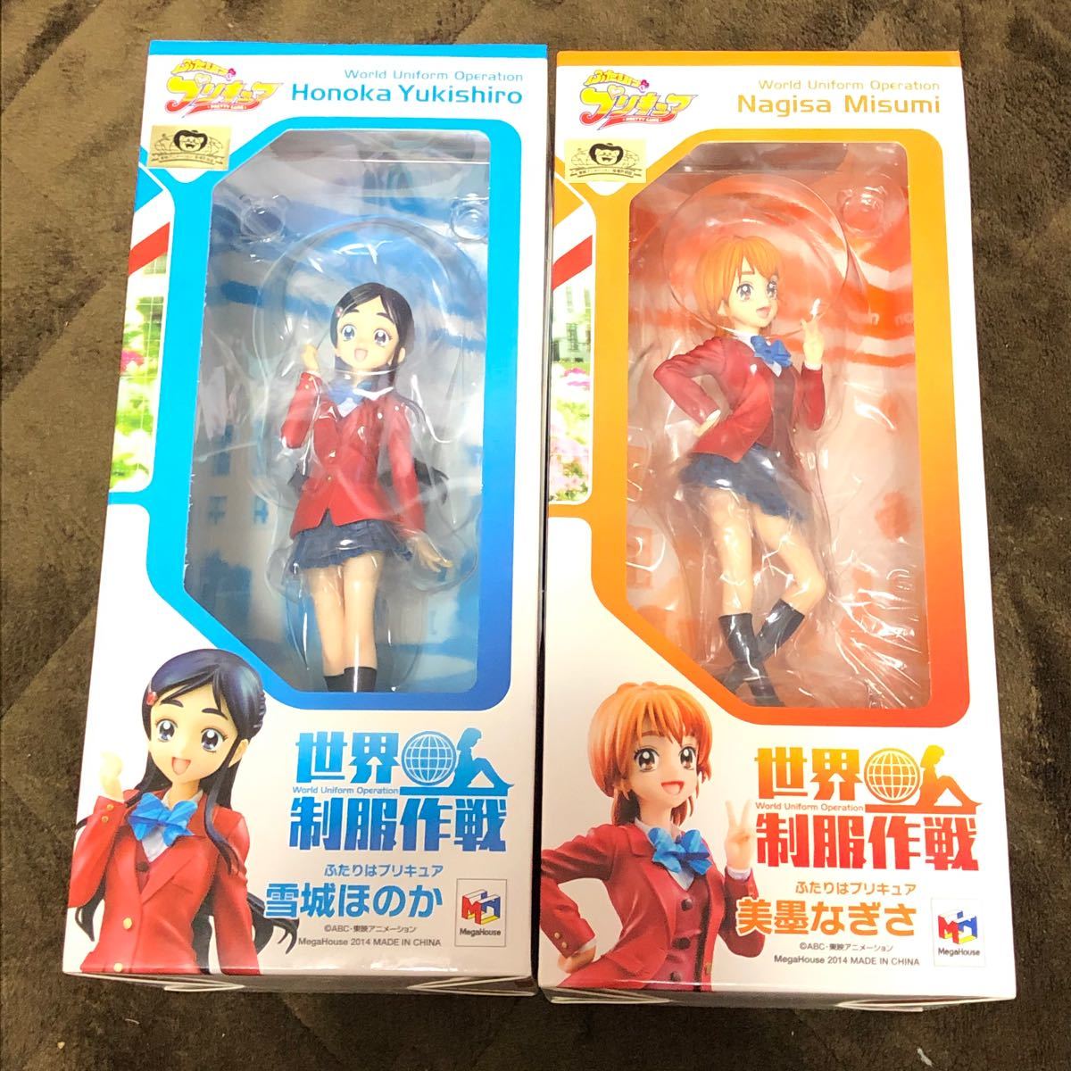 新品 未開封 プリキュア フィギュア なぎさ ほのか 世界制服作戦