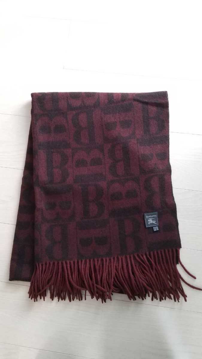 100％正規品 BURBERRY Burberry's バーバリー☆大判モノグラムショール