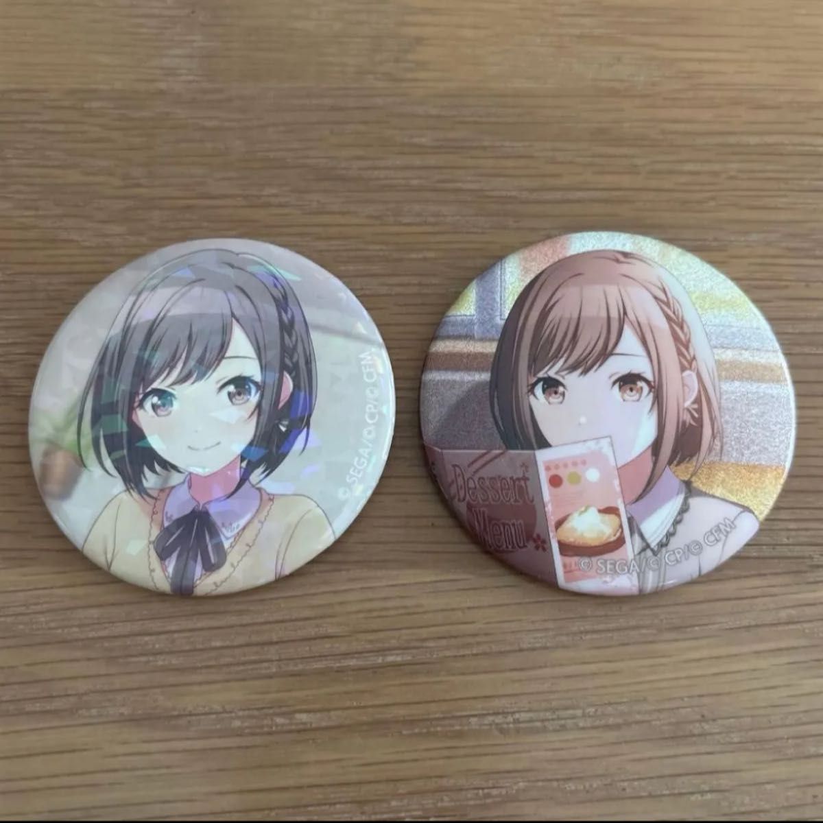 プロセカ 東雲絵名 グリッター ホログラム 缶バッジ 2点｜Yahoo!フリマ 