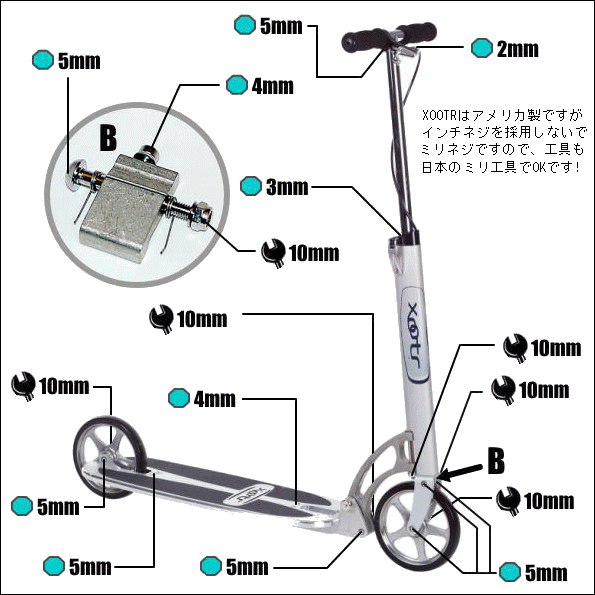 Yahoo!オークション - 米国製XOOTRキックスクーター部品:タイヤ
