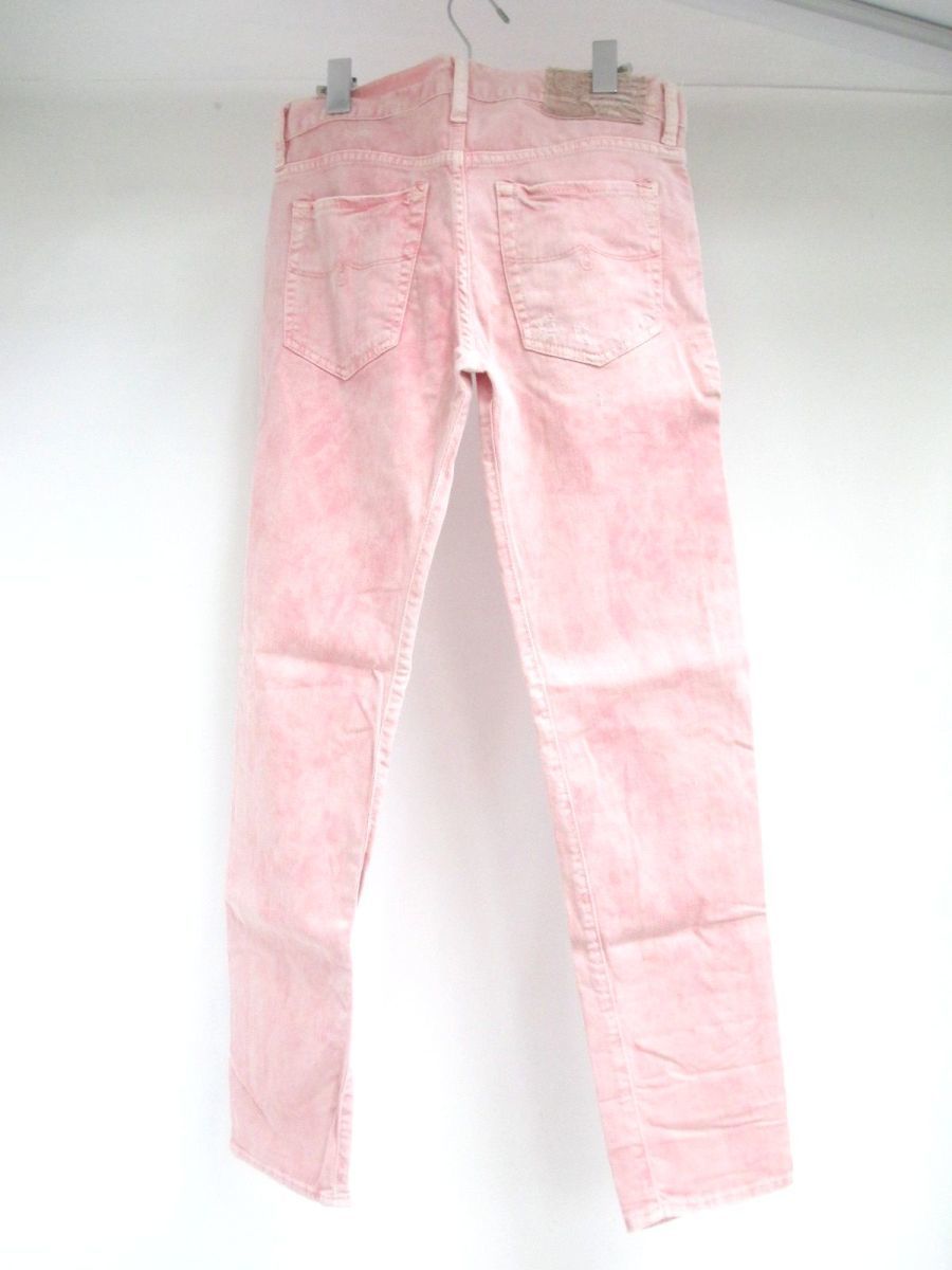 Ralph Lauren ラルフローレン 加工 デニム SIZE:26 中古 レディース ∴WL14_画像2