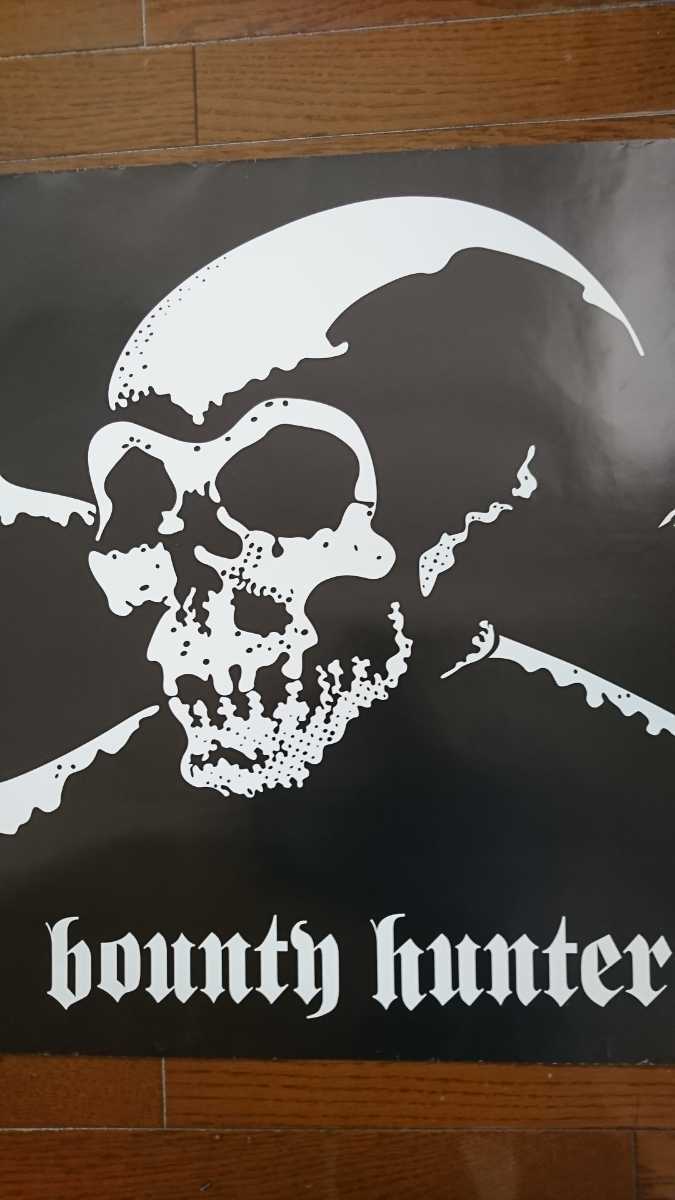  ultra rare!NOT FOR SALE!BOUNTY HUNTER Bounty Hunter Skull Cross bo-n extra-large poster 1 sheets used / not for sale 