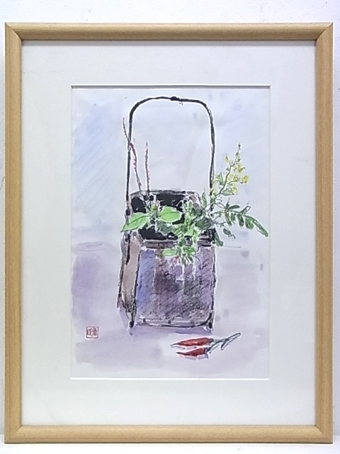 e4872 水彩画静物画作者タイトル不明額縁商品细节| JDirectItems e4872 水彩画静物画作者タイトル不明額縁商品细节| JDirectItems