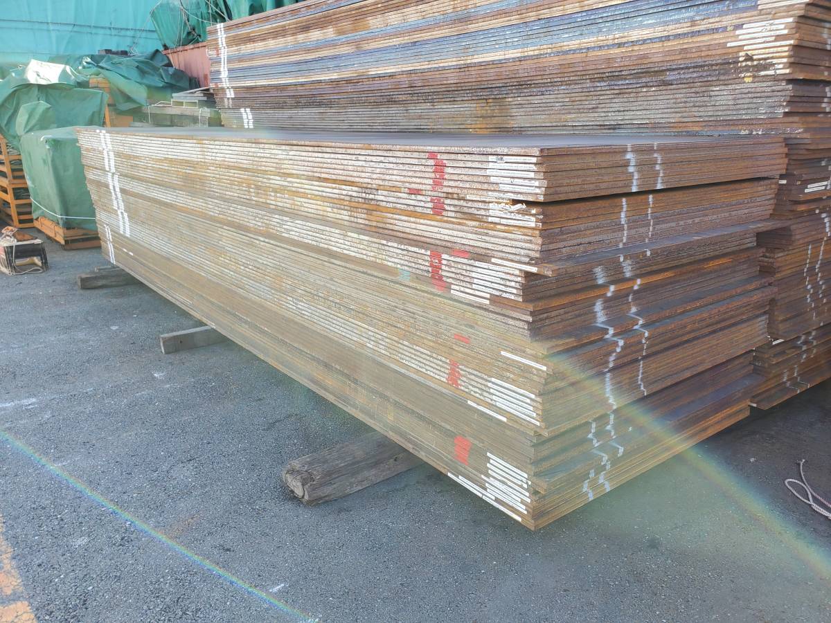 青森発】新品 敷鉄板 未使用 5×20×厚さ22㎜ 現場 敷き鉄板 寸法 青森発】新品 敷鉄板 未使用 5×20×厚さ22㎜ 現場 敷き鉄板 寸法