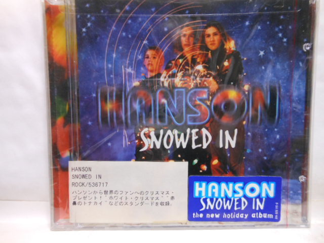 新品輸入盤　ハンソン　　SNOWED　IN