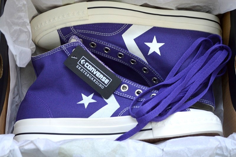  новый товар не использовался CONVERSE Converse SKATEBOARDING CX-PRO CV HI PURPLE skate bo- DIN g1CL666 US8 26.5 см обычная цена 8,800 иен бесплатная доставка 