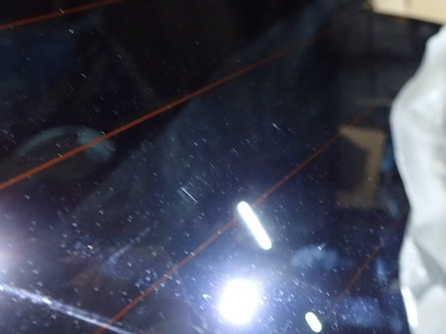 ムーヴカスタム L175S リアゲート バックドア部 ガラス ウィンドウ 横開き スモークフィルム M2L3 _画像5