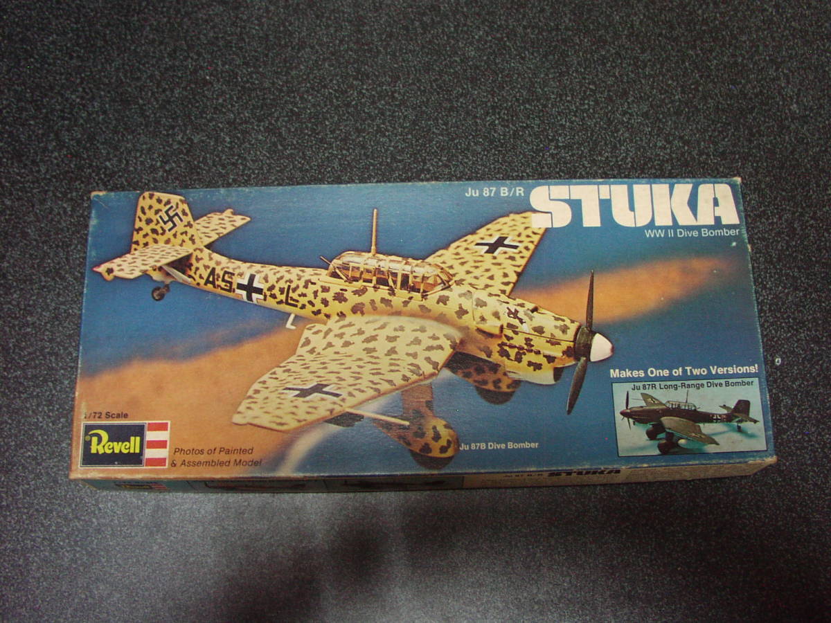 Revell 1/72 Ju 87 B/R STUKA プラモデル_箱汚れ等有