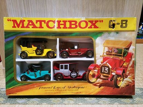 1970年　Matchbox G-5 / Famous Cars of Yesterday 新品