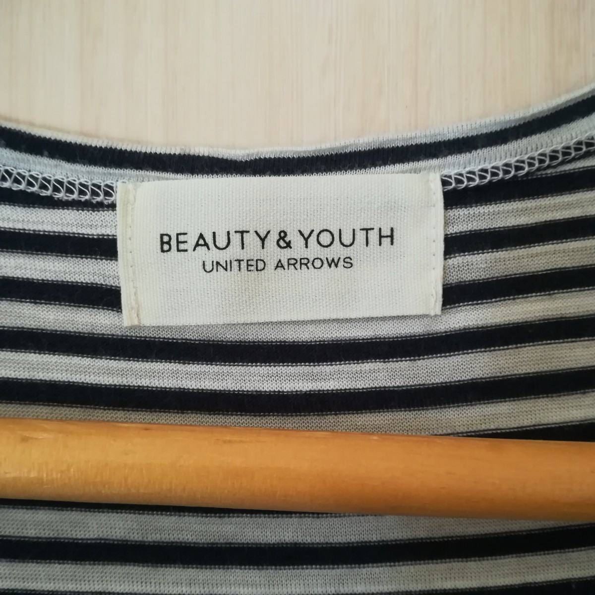 BEAUTY & YOUTH ワンピース　薄手　ボーダー　ユナイテッドアローズ