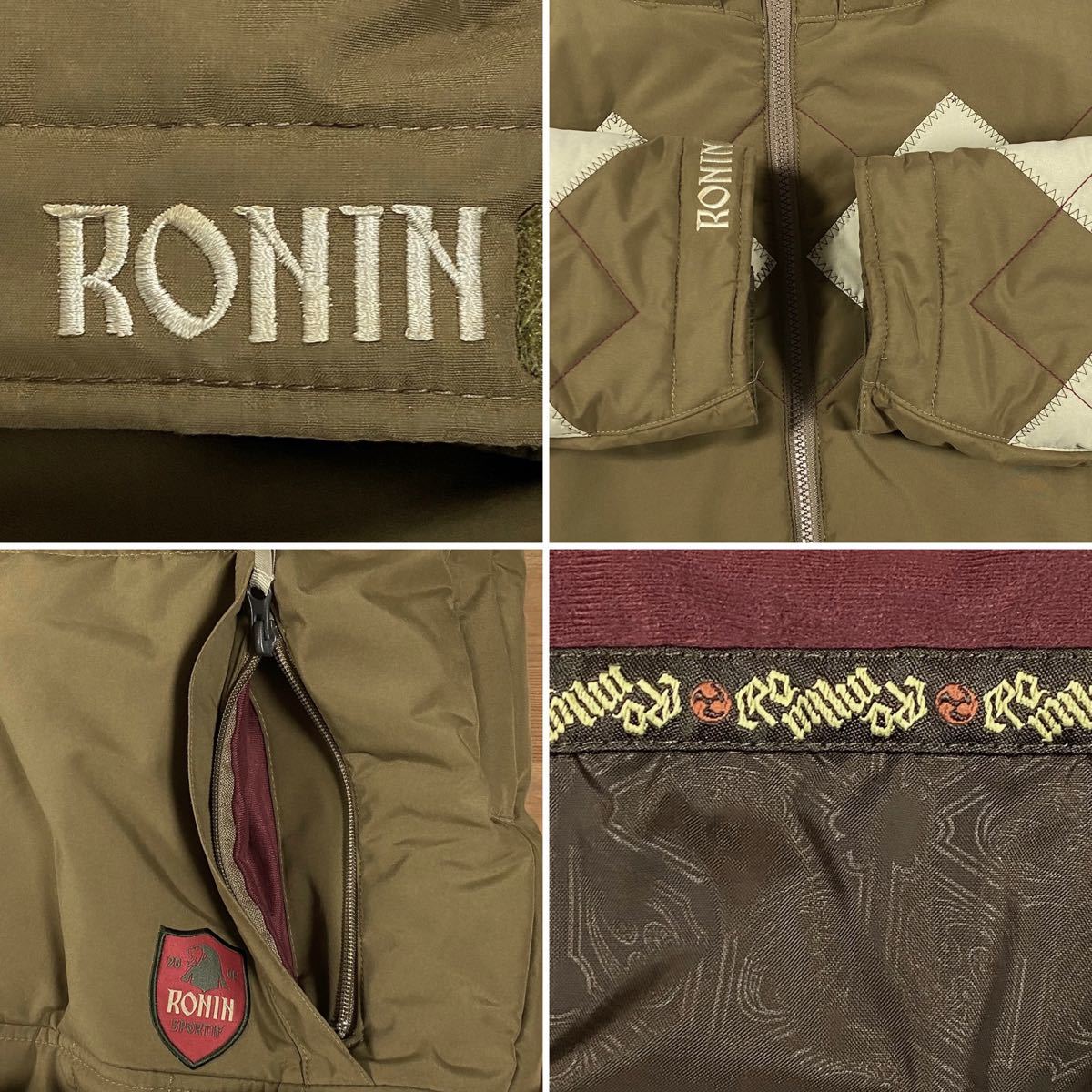 RONIN BURTON ローニン バートン スノーボードウェア ジャケット RONIN BURTON ローニン バートン スノーボードウェア ジャケット