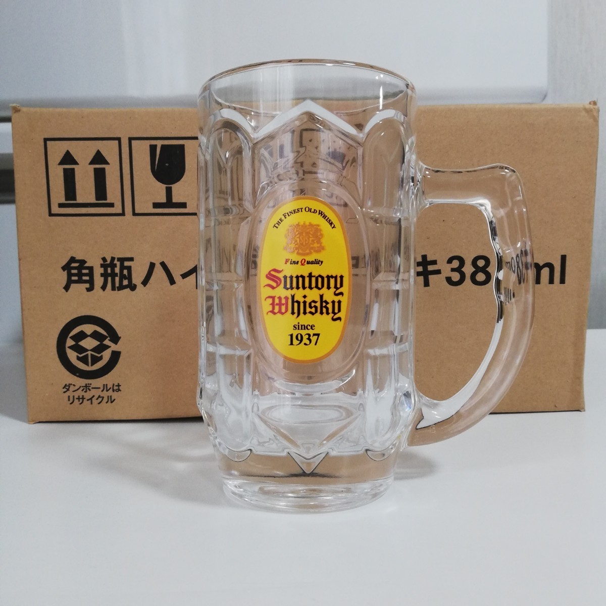 Paypayフリマ サントリー 角瓶 ハイボール ジョッキ 角ハイボール グラス6個セット 380 Paypayフリマ サントリー 角瓶 ハイボール ジョッキ 角ハイボール グラス6個セット 380
