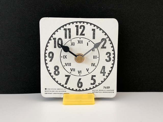 ヴィンテージ 時計 クロック MADE IN USA MILTON BRADLEY vintage [vc-552]_画像1