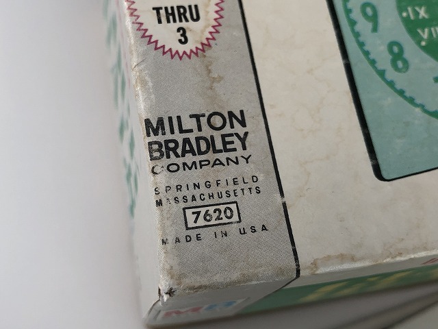 ヴィンテージ 時計 クロック MADE IN USA MILTON BRADLEY vintage [vc-552]_画像5