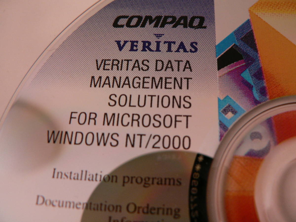 送料最安 230円：CD5枚組　COMPAQ Veritas　Backup Exec Solution with VERITAS_画像5