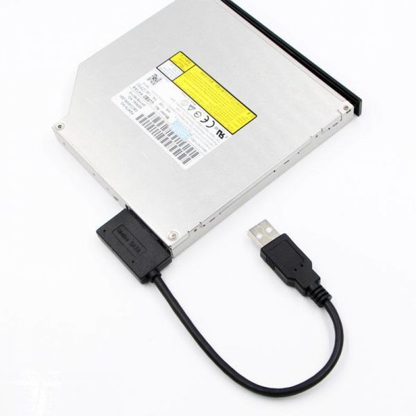 USB3.0 ミニ 7 + 6 13Pin アダプタ 変換ケーブル ノートパソコン cd dvd スリム ドライブ H1510_画像5