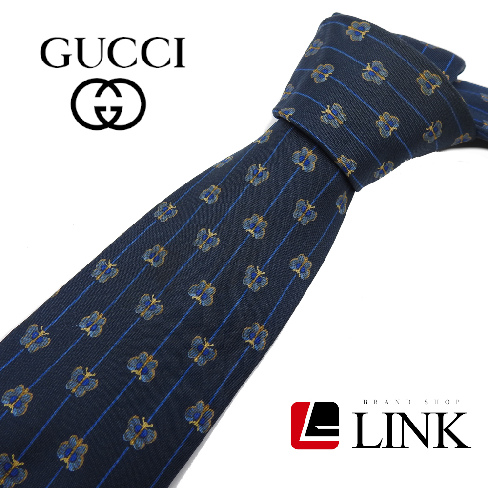 ヤフオク! - 最高級シルク100%【正規品】グッチ GUCCI ネクタイ...