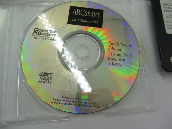 ARCserve for windows NT J6.5 Single Server Edition 日本語版 N-001_画像3