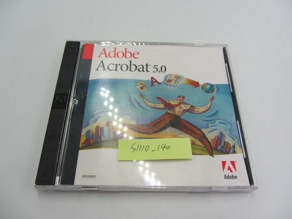 Adobe Acrobat 5.0 Windows版 ライセンスキー付き アクロバット アカデミック PDF DTP N-126_画像1