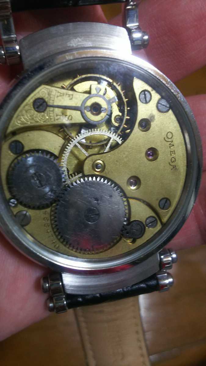 メンズ腕時計 クラシック約100年前の手巻き時計。_画像2