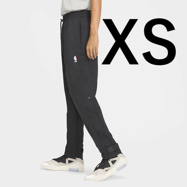 新品 XSサイズ Nike Fear of God Warm Up Pant NBA ナイキ フィアオブゴッド ウォームアップ パンツ  CU4684-010 PANTS オフノワール