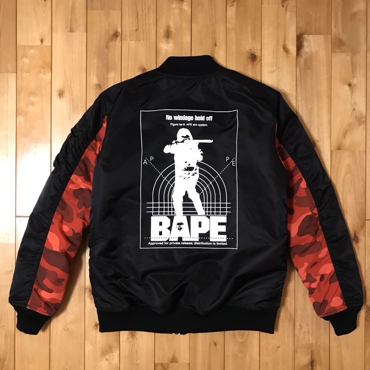 高品質の人気 BAPE 迷彩 camo red ジャケット アベイシングエイプ
