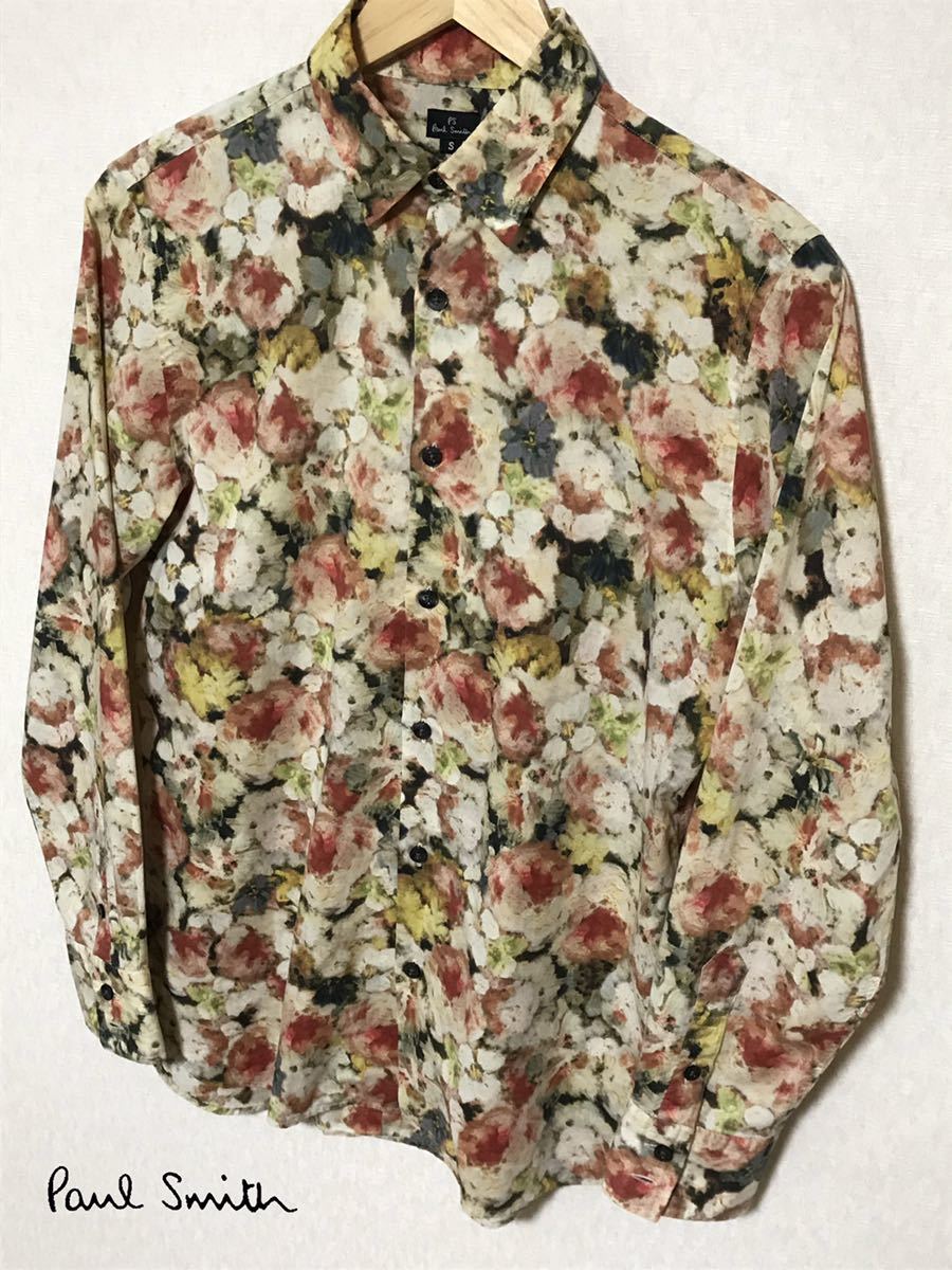 お洒落 人気【極美品】Paul Smith ポールスミス 総柄 花柄 ロング