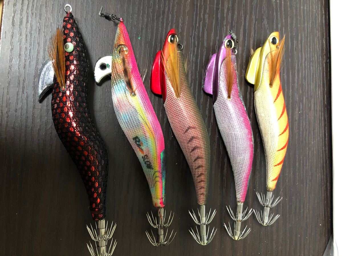 Paypayフリマ レア エギ5本セット 餌木猿 Daiwa バレーヒル Paypayフリマ レア エギ5本セット 餌木猿 Daiwa バレーヒル
