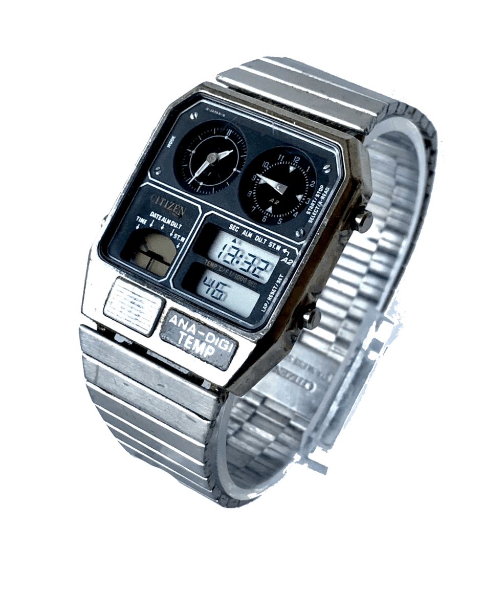CITIZEN シチズン ANA-DIGI TENP アナデジテンプ 8988-QO1911