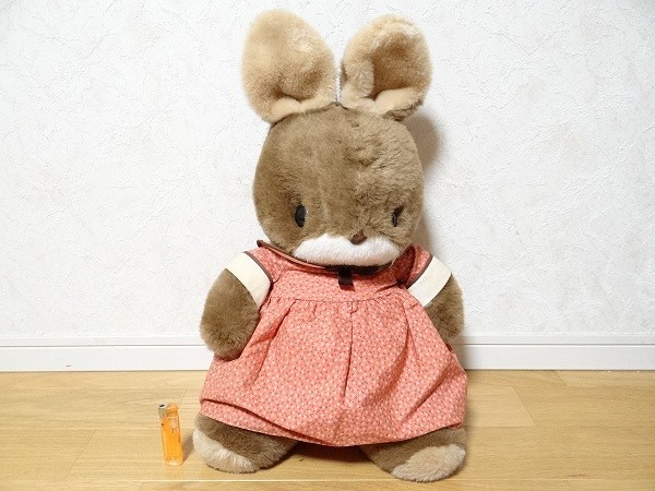 80年代 ビンテージ 日本製 サンアロー SUN ARROW うさぎ 兎 ぬいぐるみ