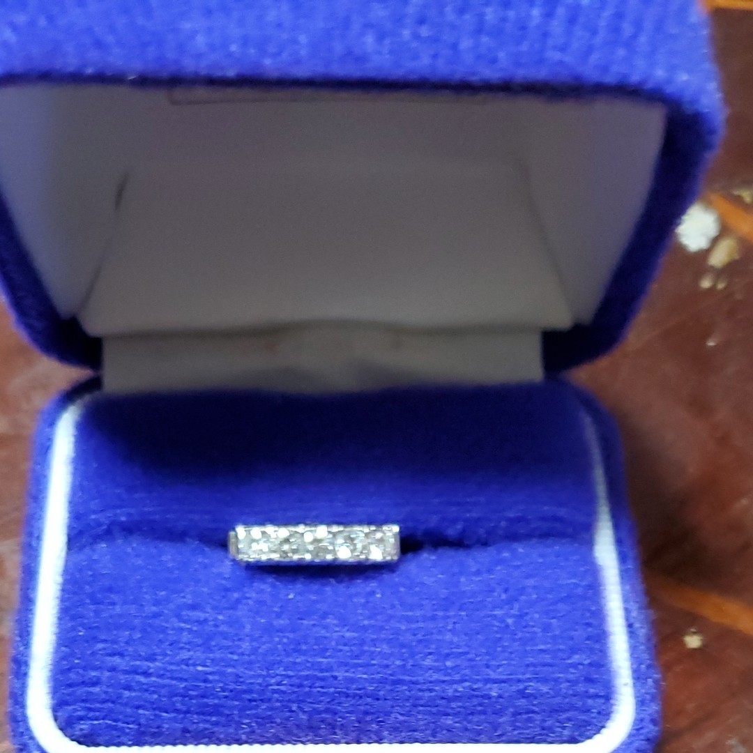 プラチナ ダイヤモンド指輪(ジュエリーマキ)（¥82,600） geotechsol.com