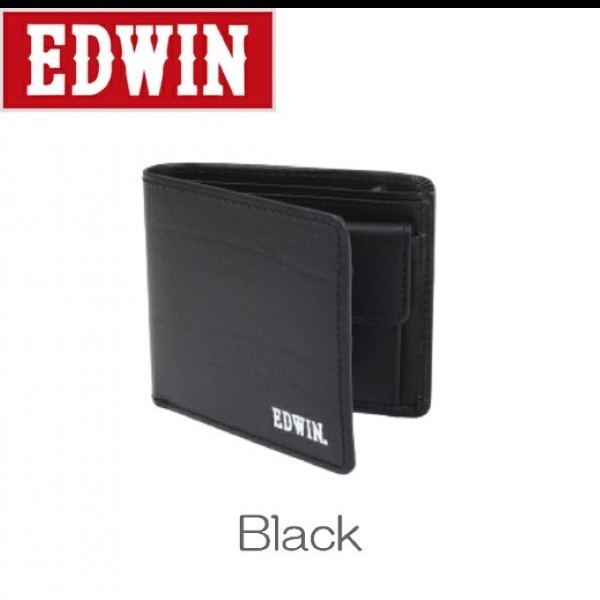 財布 メンズ 二つ折り EDWIN エドウィン ブランド レザー