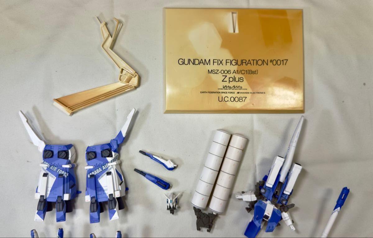 GUNDAN FIX FIGURATION 0017aゼータプラス(ブルー) ジャンク扱い