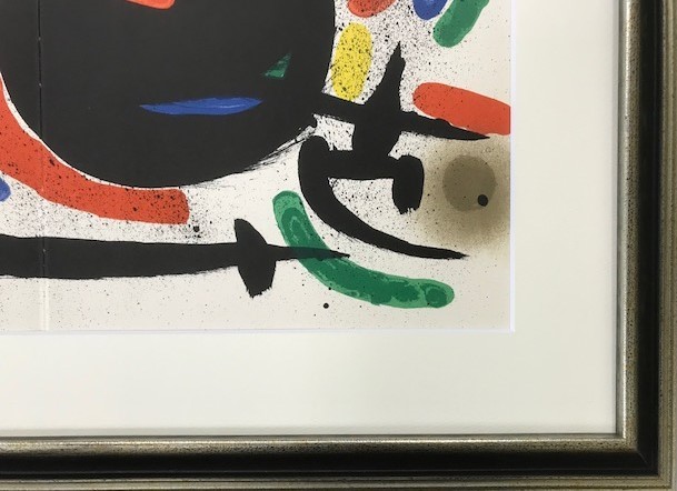 【特価】　≪　　 　ミロ　 　　≫　　オリジナルリトグラフ【石版画】　　　　Ⅹ　　　　1972年　　　　JOAN　MIRO