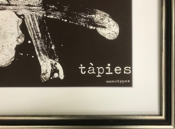 特価】 ≪ アントニ・タピエス ≫ MONOTYPES 【モノタイプ版画】 Ⅰ